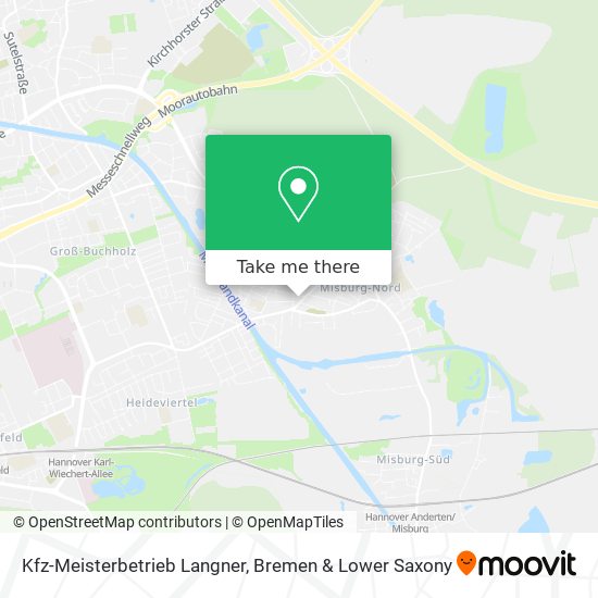 Карта Kfz-Meisterbetrieb Langner