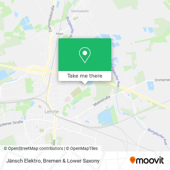 Jänsch Elektro map