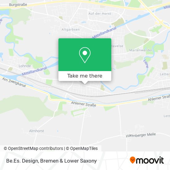 Be.Es. Design map