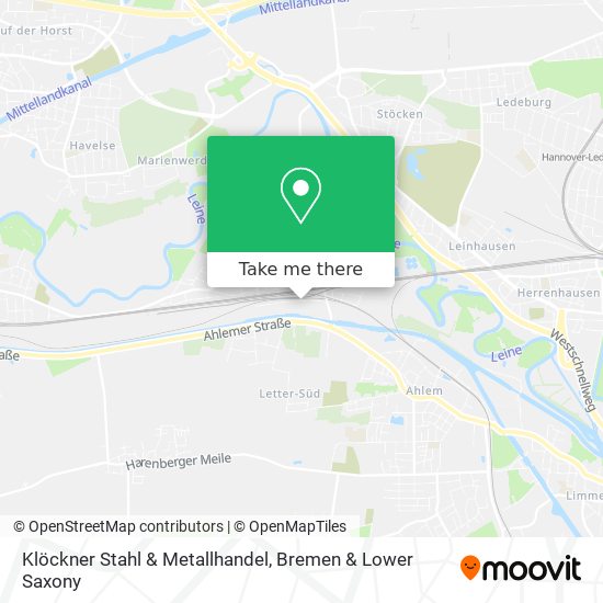 Klöckner Stahl & Metallhandel map