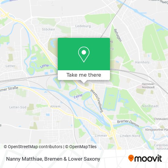 Nanny Matthiae map
