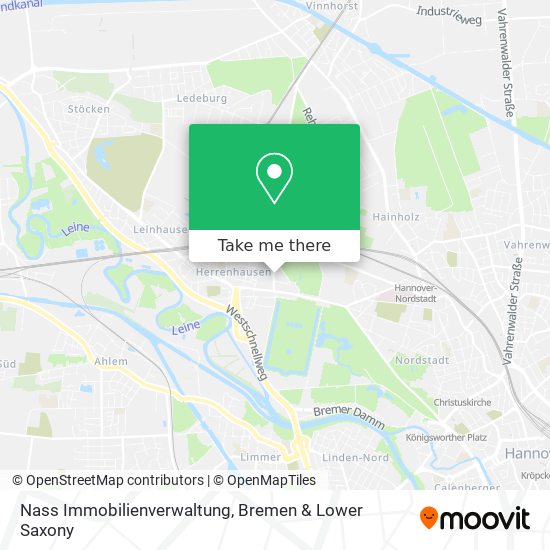 Nass Immobilienverwaltung map