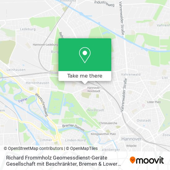 Richard Frommholz Geomessdienst-Geräte Gesellschaft mit Beschränkter map