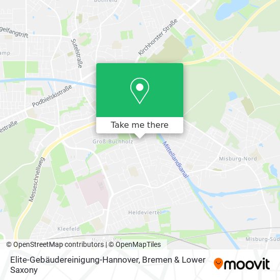 Elite-Gebäudereinigung-Hannover map