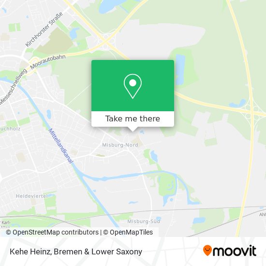 Kehe Heinz map