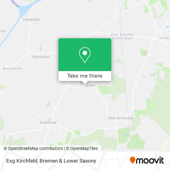 Esg Kirchfeld map