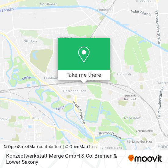 Konzeptwerkstatt Merge GmbH & Co map