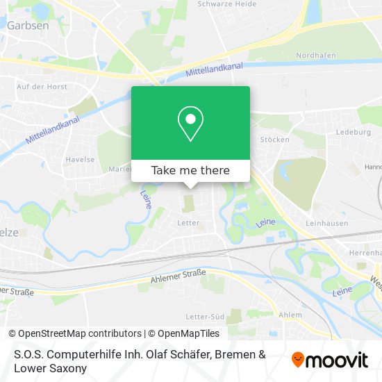 S.O.S. Computerhilfe Inh. Olaf Schäfer map