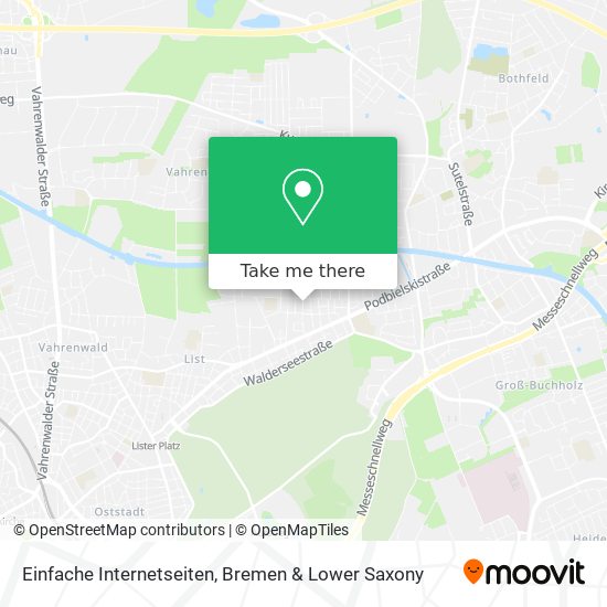 Einfache Internetseiten map