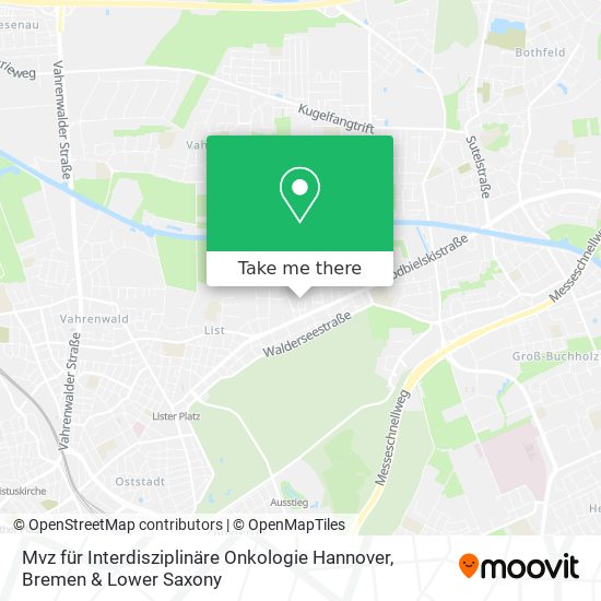 Mvz für Interdisziplinäre Onkologie Hannover map