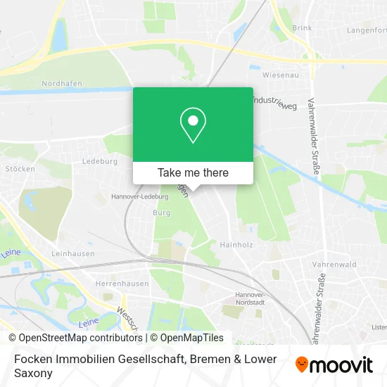 Карта Focken Immobilien Gesellschaft