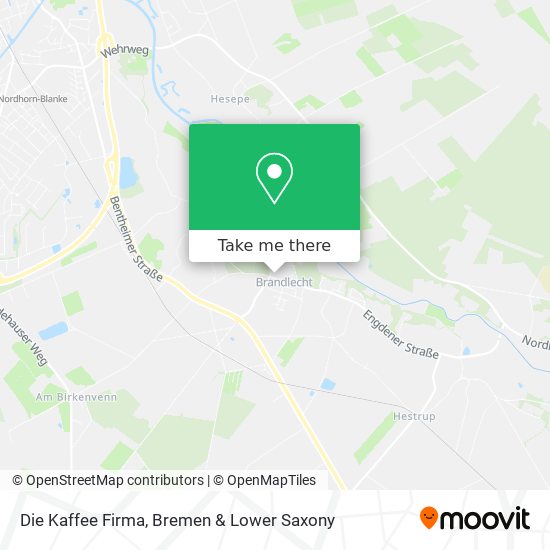 Die Kaffee Firma map