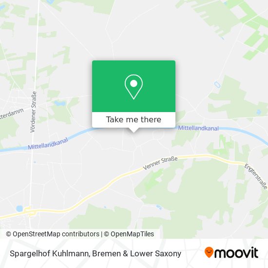 Spargelhof Kuhlmann map