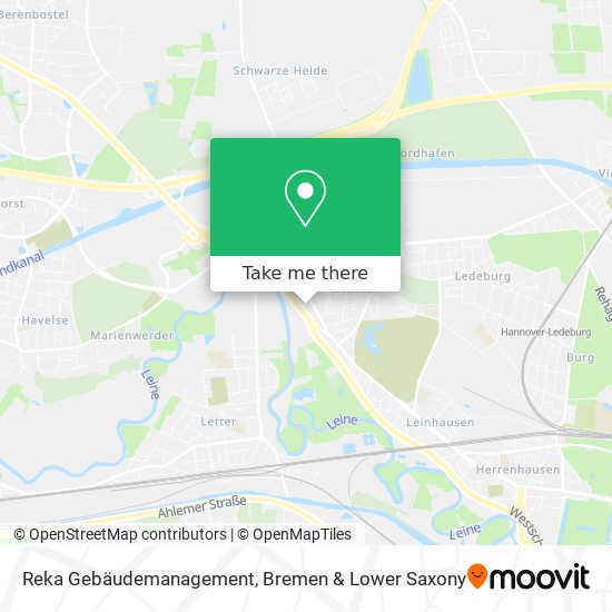 Reka Gebäudemanagement map