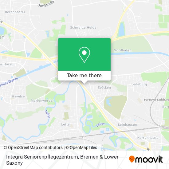 Integra Seniorenpflegezentrum map