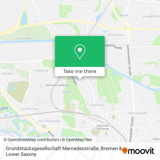 Grundstücksgesellschaft Mercedesstraße map