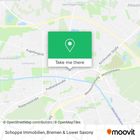 Schoppe Immobilien map