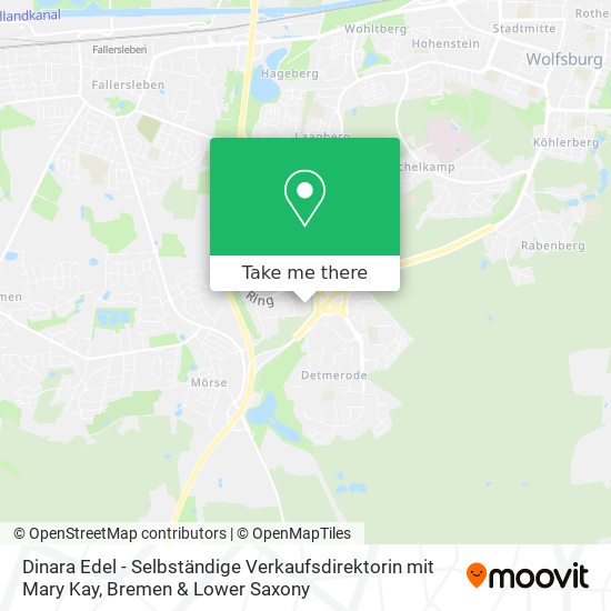 Dinara Edel - Selbständige Verkaufsdirektorin mit Mary Kay map