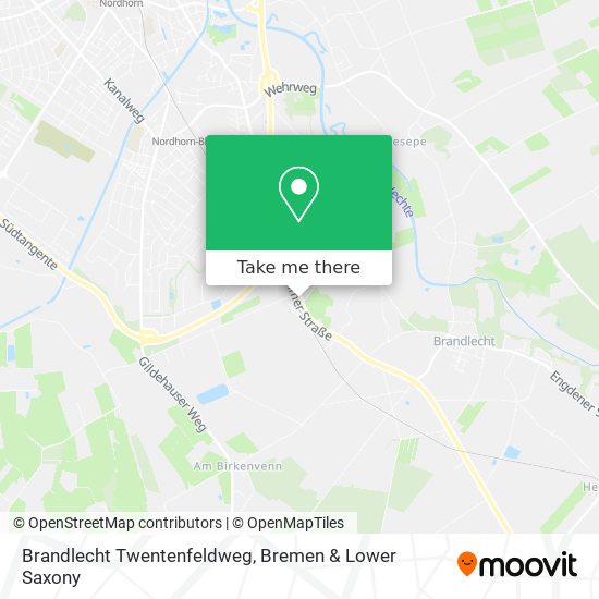 Brandlecht Twentenfeldweg map