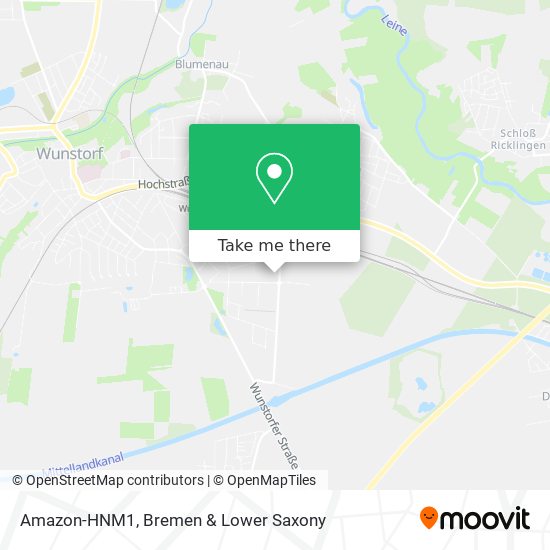 Amazon-HNM1 map