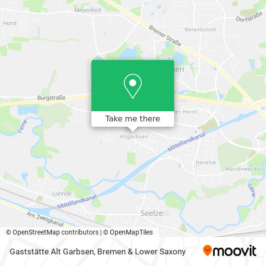 Gaststätte Alt Garbsen map
