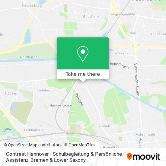 Карта Contrast Hannover - Schulbegleitung & Persönliche Assistenz