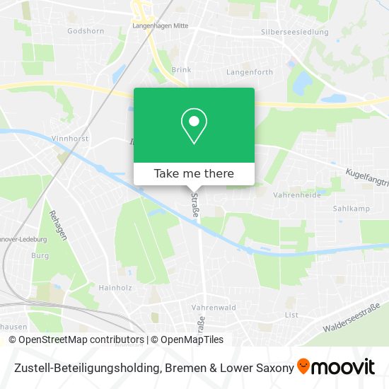 Zustell-Beteiligungsholding map