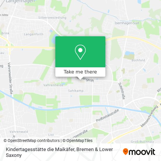 Kindertagesstätte die Maikäfer map