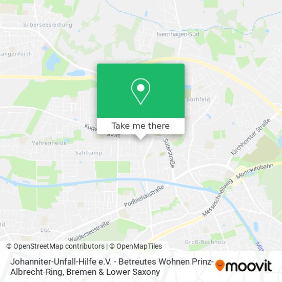 Johanniter-Unfall-Hilfe e.V. - Betreutes Wohnen Prinz-Albrecht-Ring map