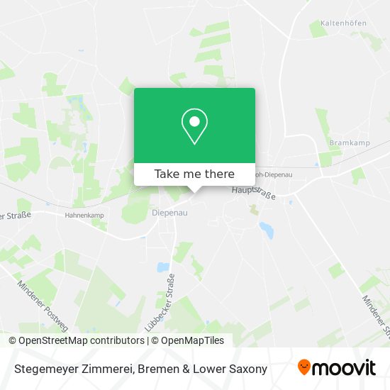 Stegemeyer Zimmerei map