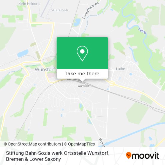 Stiftung Bahn-Sozialwerk Ortsstelle Wunstorf map