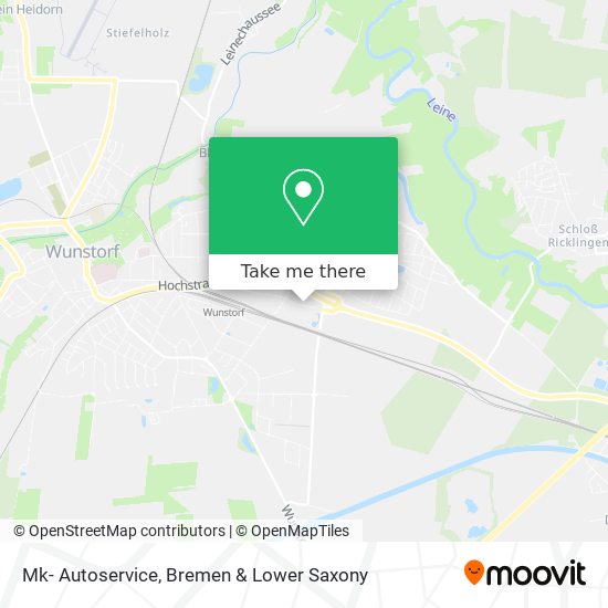 Mk- Autoservice map