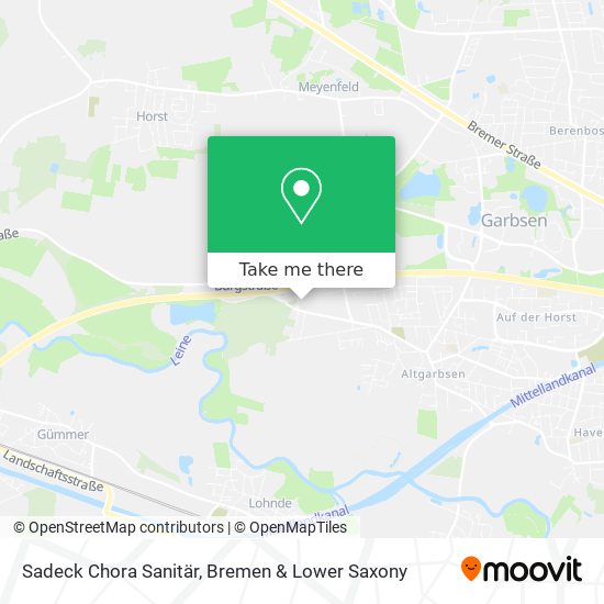 Sadeck Chora Sanitär map