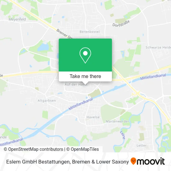 Карта Eslem GmbH Bestattungen