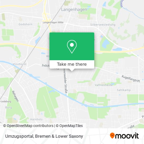 Umzugsportal map