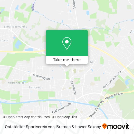 Oststädter Sportverein von map