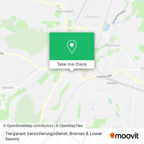 Tiergarant Versicherungsdienst map