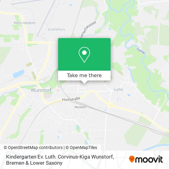Kindergarten Ev. Luth. Corvinus-Kiga Wunstorf map
