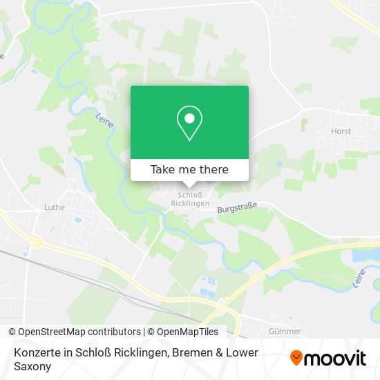 Konzerte in Schloß Ricklingen map