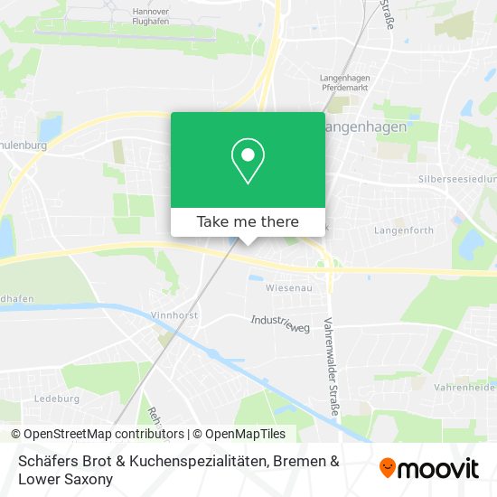 Schäfers Brot & Kuchenspezialitäten map