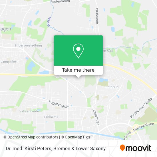 Dr. med. Kirsti Peters map