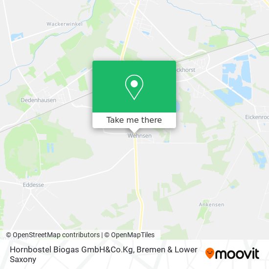 Hornbostel Biogas GmbH&Co.Kg map