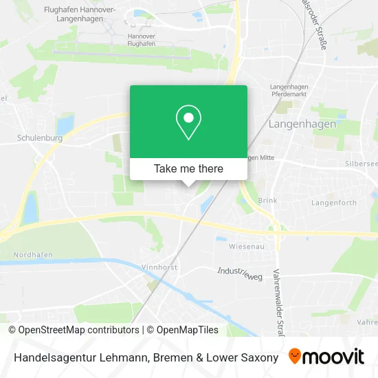 Карта Handelsagentur Lehmann