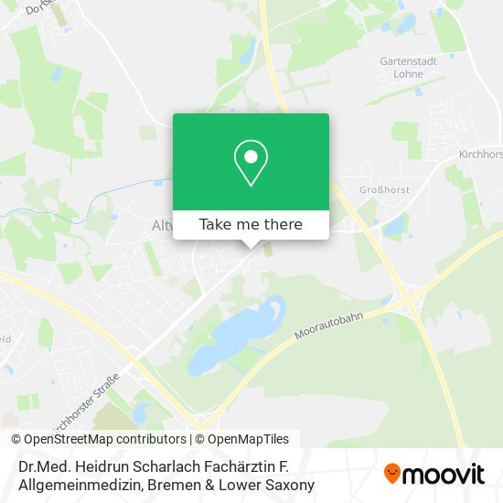 Dr.Med. Heidrun Scharlach Fachärztin F. Allgemeinmedizin map