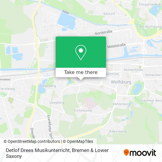 Detlof Drees Musikunterricht map