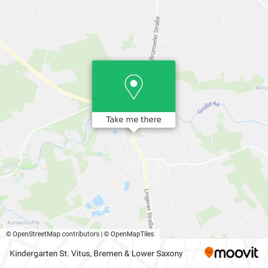 Kindergarten St. Vitus map