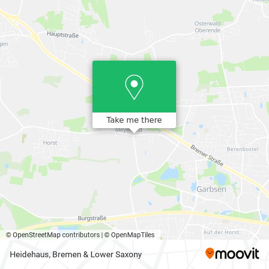Heidehaus map