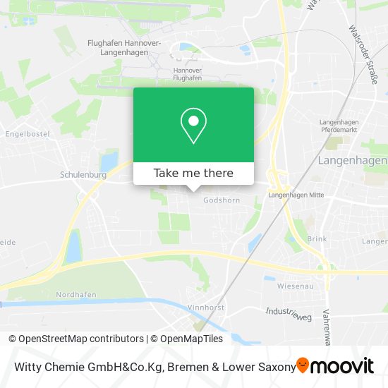 Witty Chemie GmbH&Co.Kg map