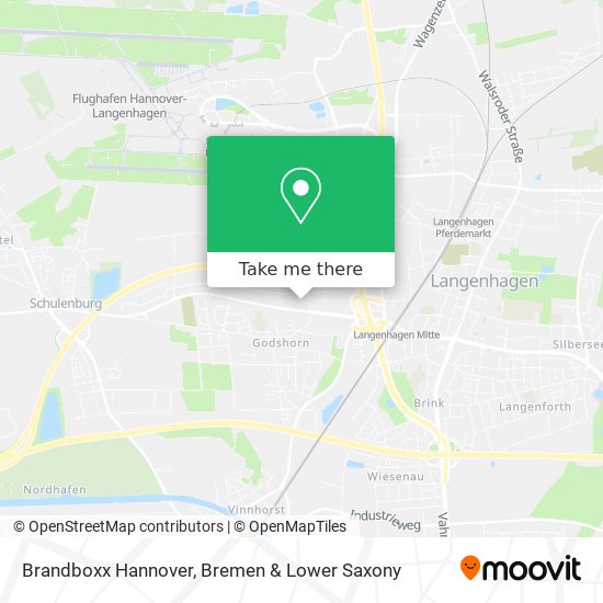 Brandboxx Hannover map