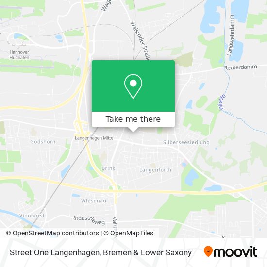 Street One Langenhagen map